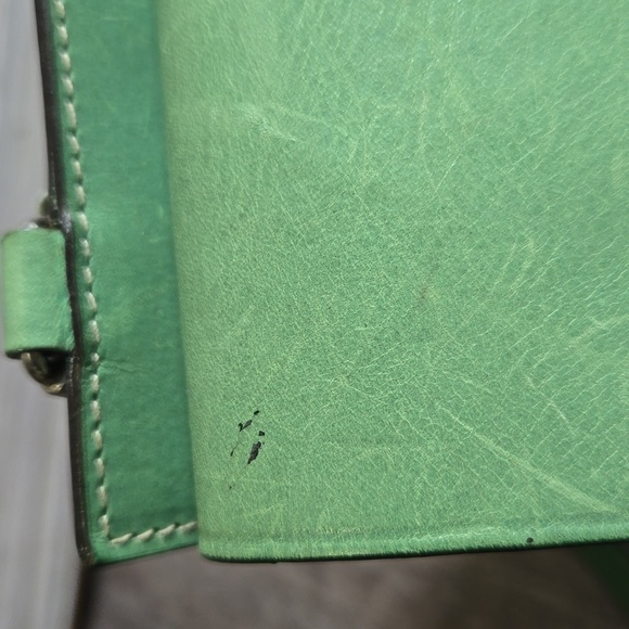 Rare Vintage Dooney & Bourke Green Alto Collection Bag Crossbody bag I2150557 - Picture 14 of 16